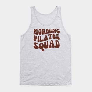 Morning Pilates Squad | Fitness Club Instructor Tank Top